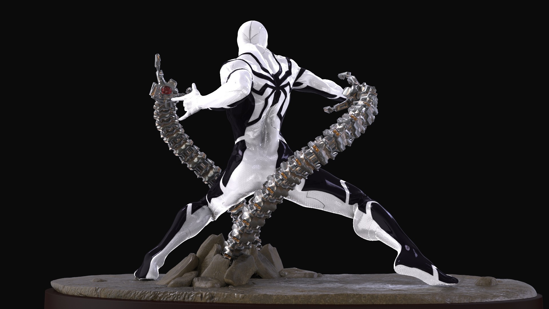 future foundation spider man action figure