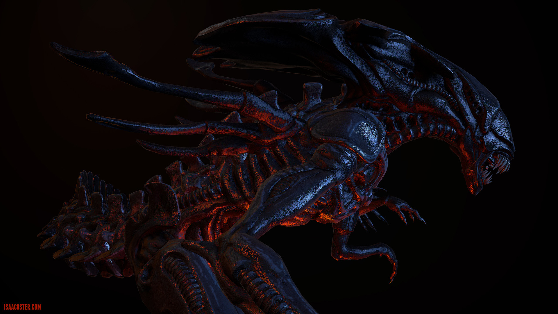 Artstation Alien Queen Isaac Oster