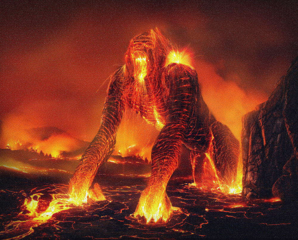 ArtStation LAVA MAN