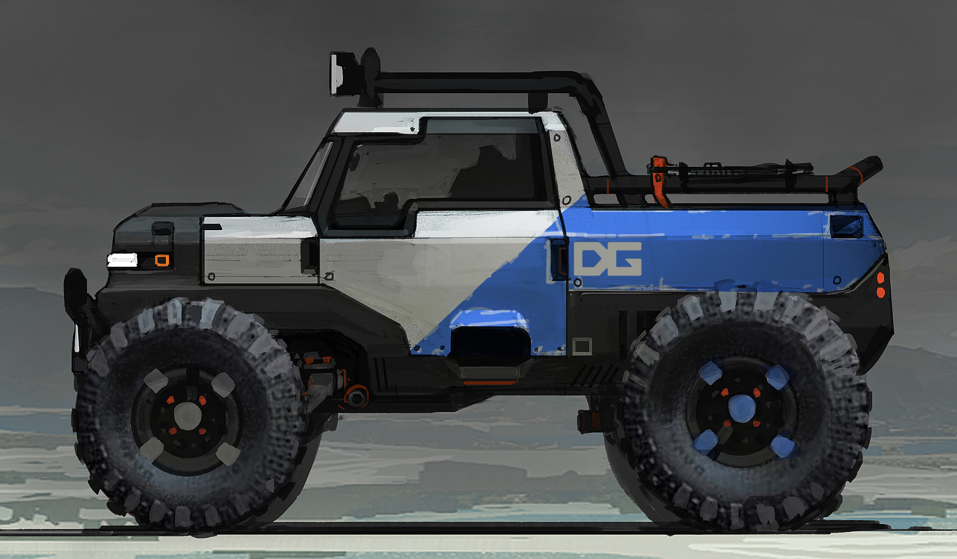 ArtStation - Small Off Road Truck, Danny Gardner