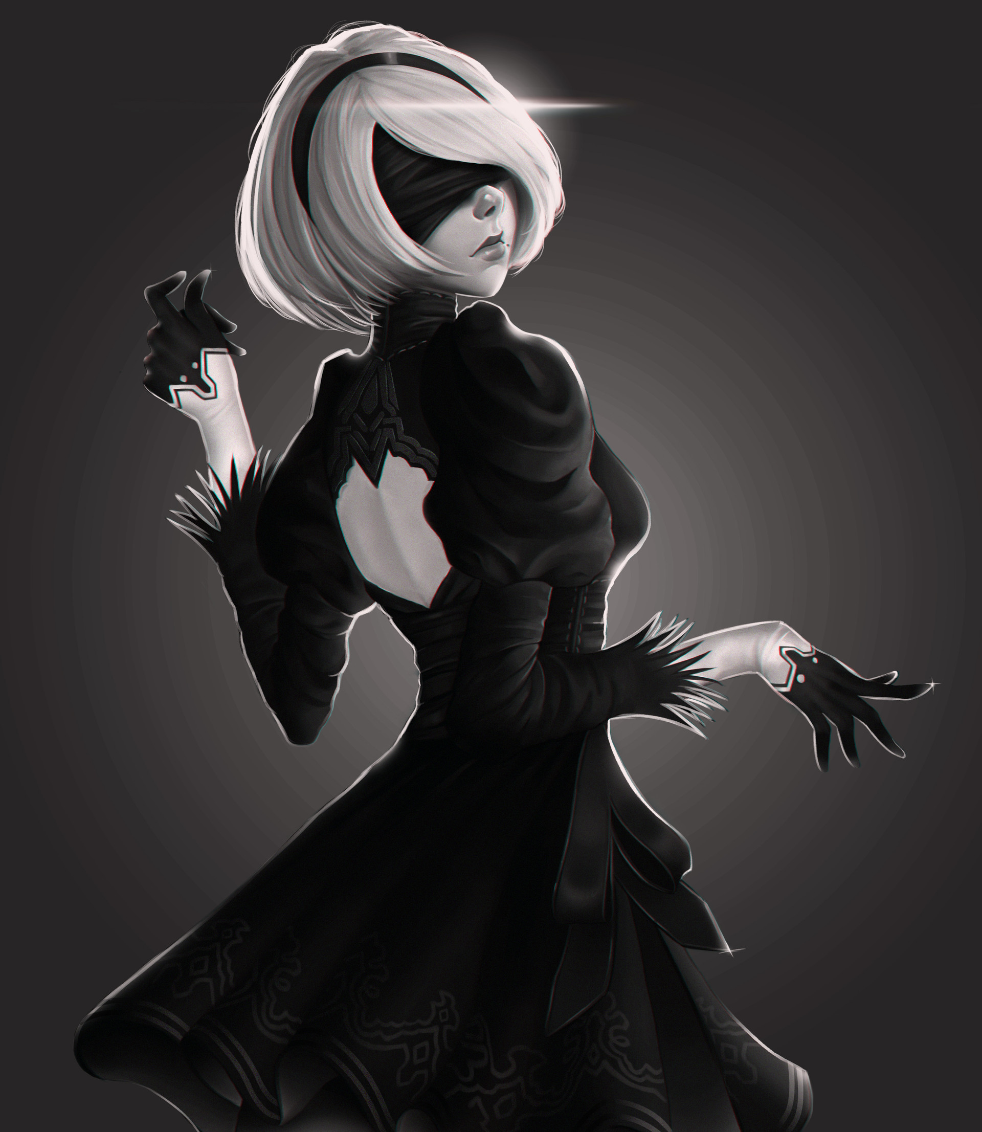 ArtStation - Nier: Automata 2B - fan art