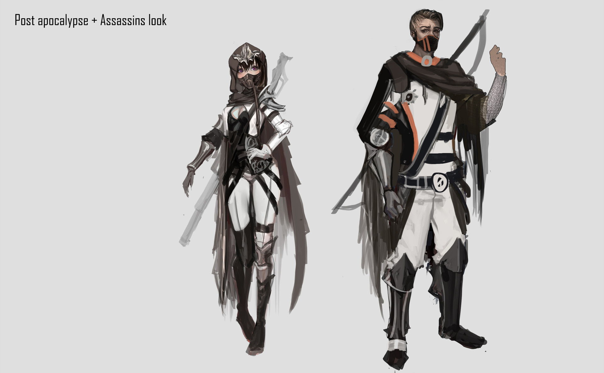 Female Assassin Clothing Drawing