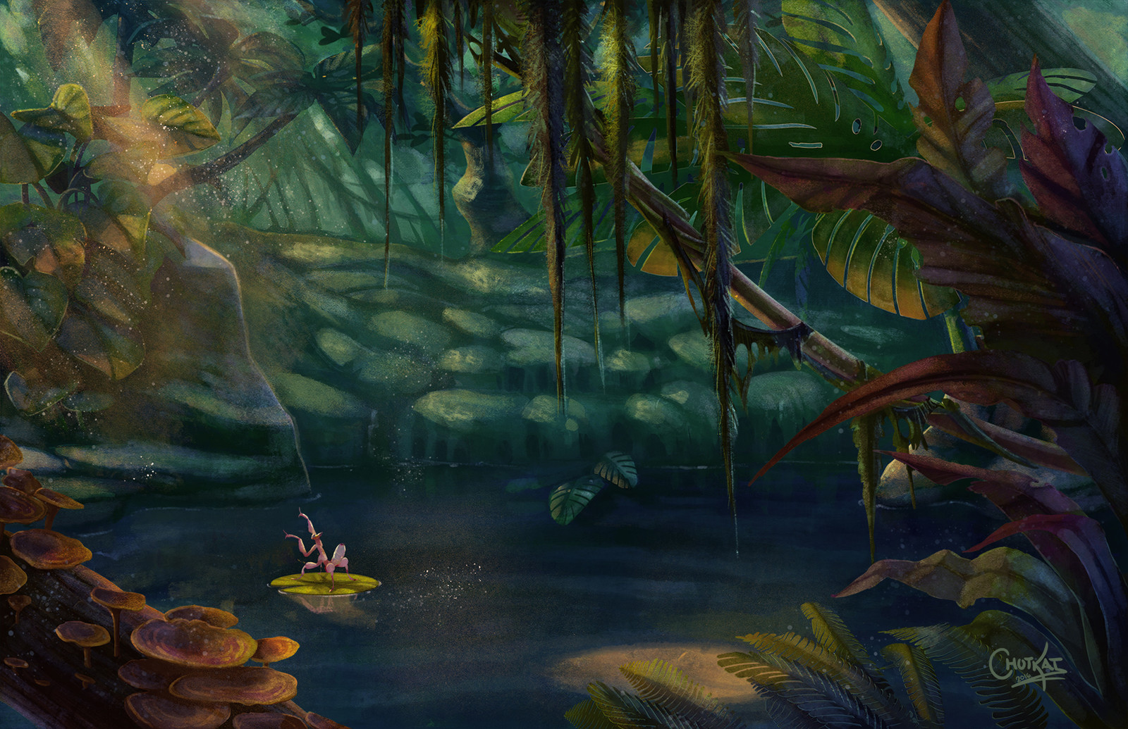 Final Background Illustration. - no character