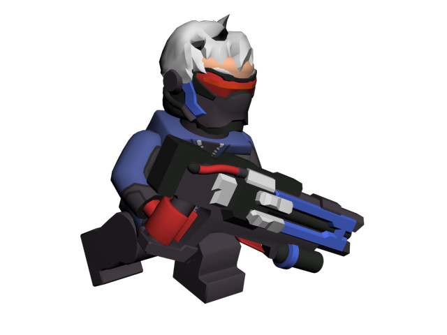 Lego soldier hotsell 76