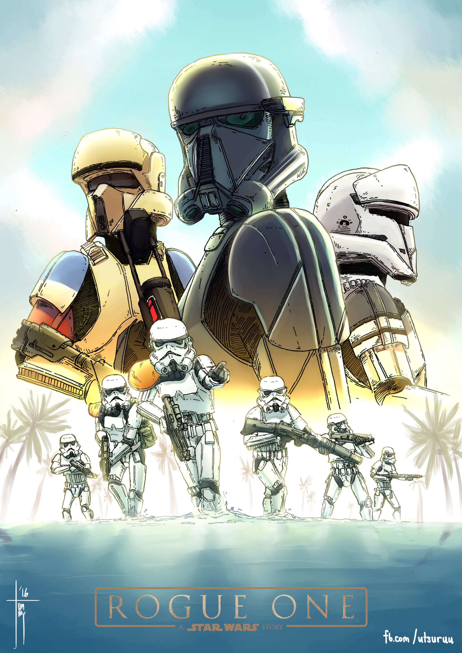 ArtStation - Rogue One Troopers