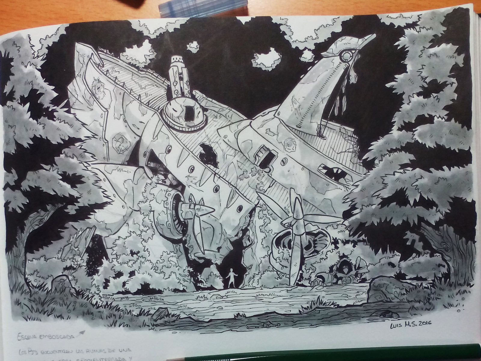 Day 21: The broken airship