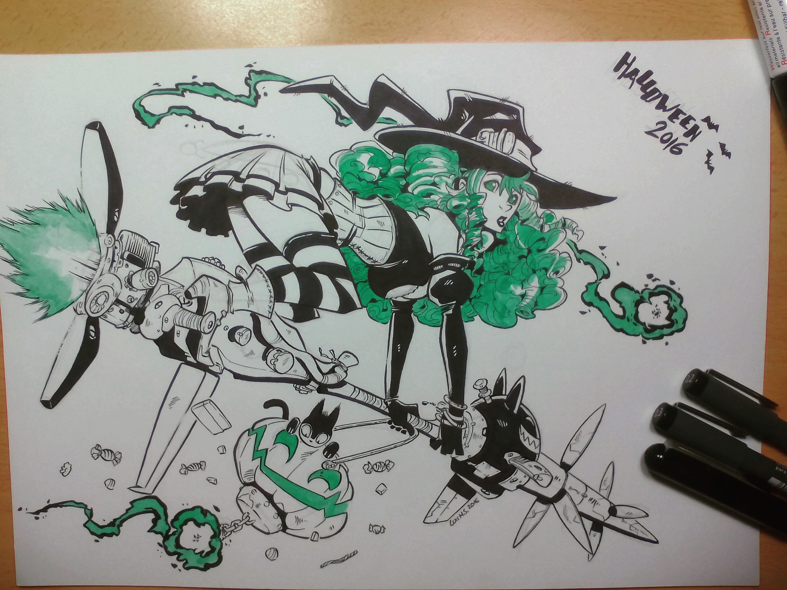 Day 22: Halloween witch