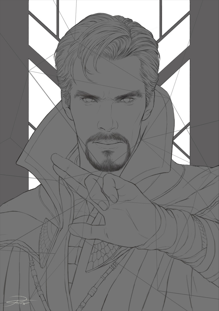 Artstation Doctor Strange Yin Yuming