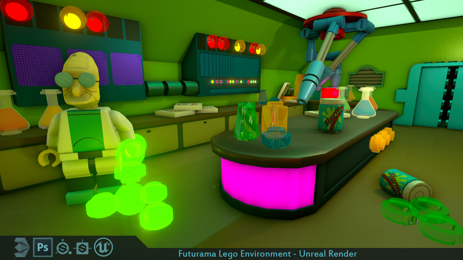 lego dimensions futurama