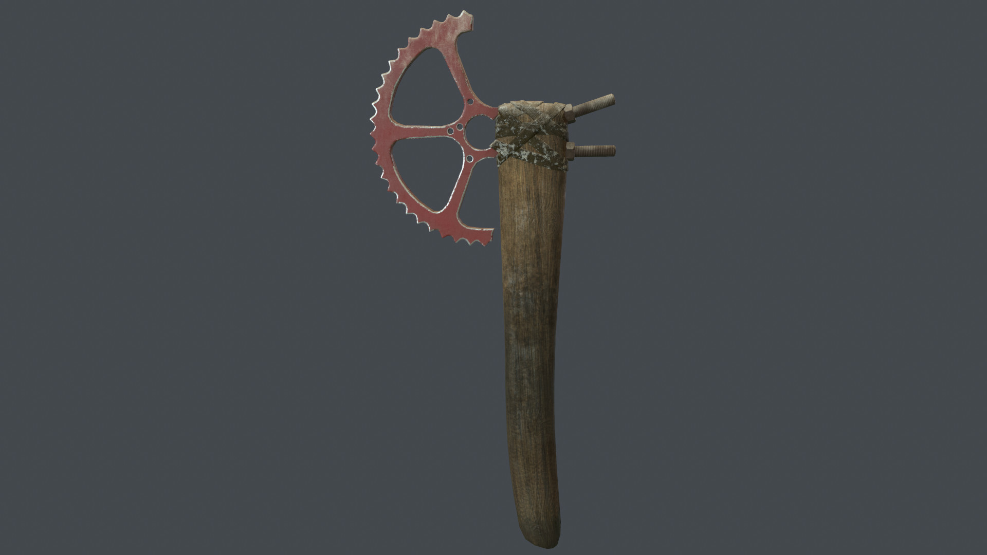 ArtStation Post apocalypse axe