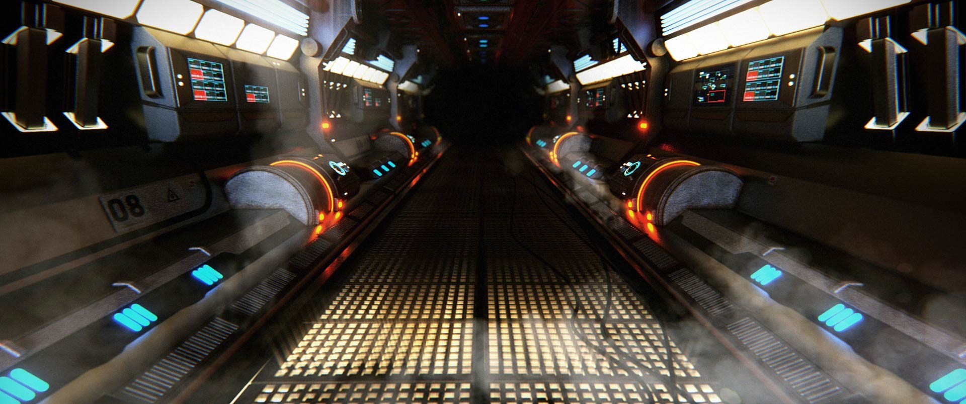 ArtStation - Scifi Corridor