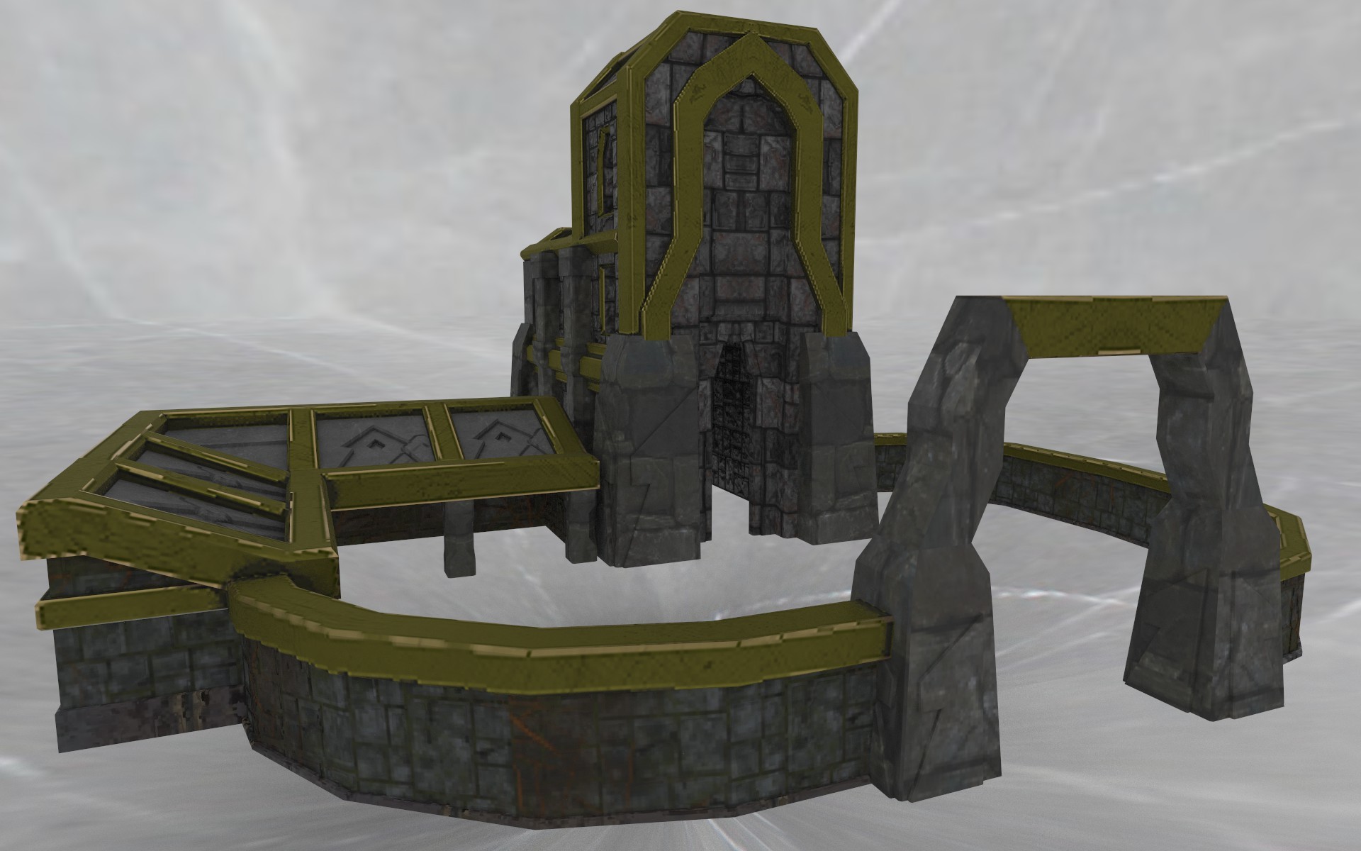 ArtStation Dwarven Building