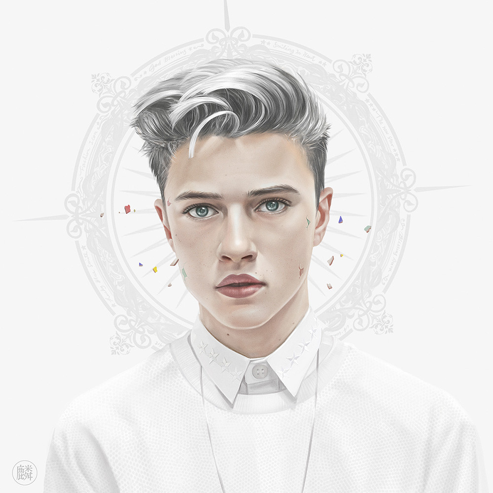 a lun lucky blue smith god aura