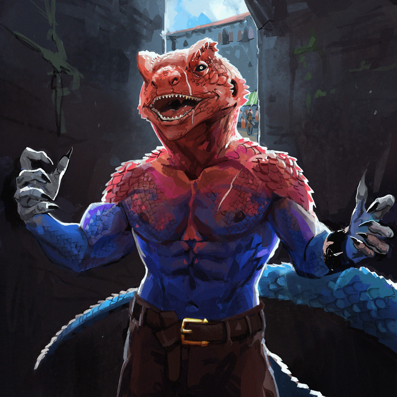 ArtStation - Lizardman