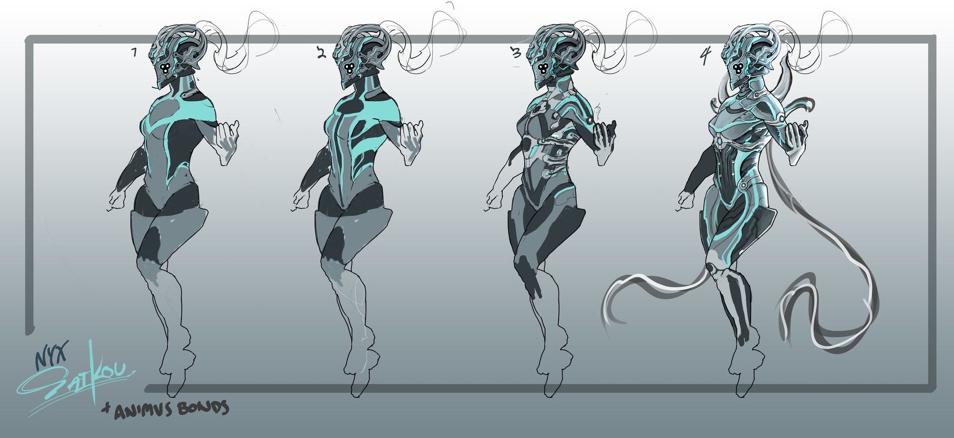Никс warframe чертеж