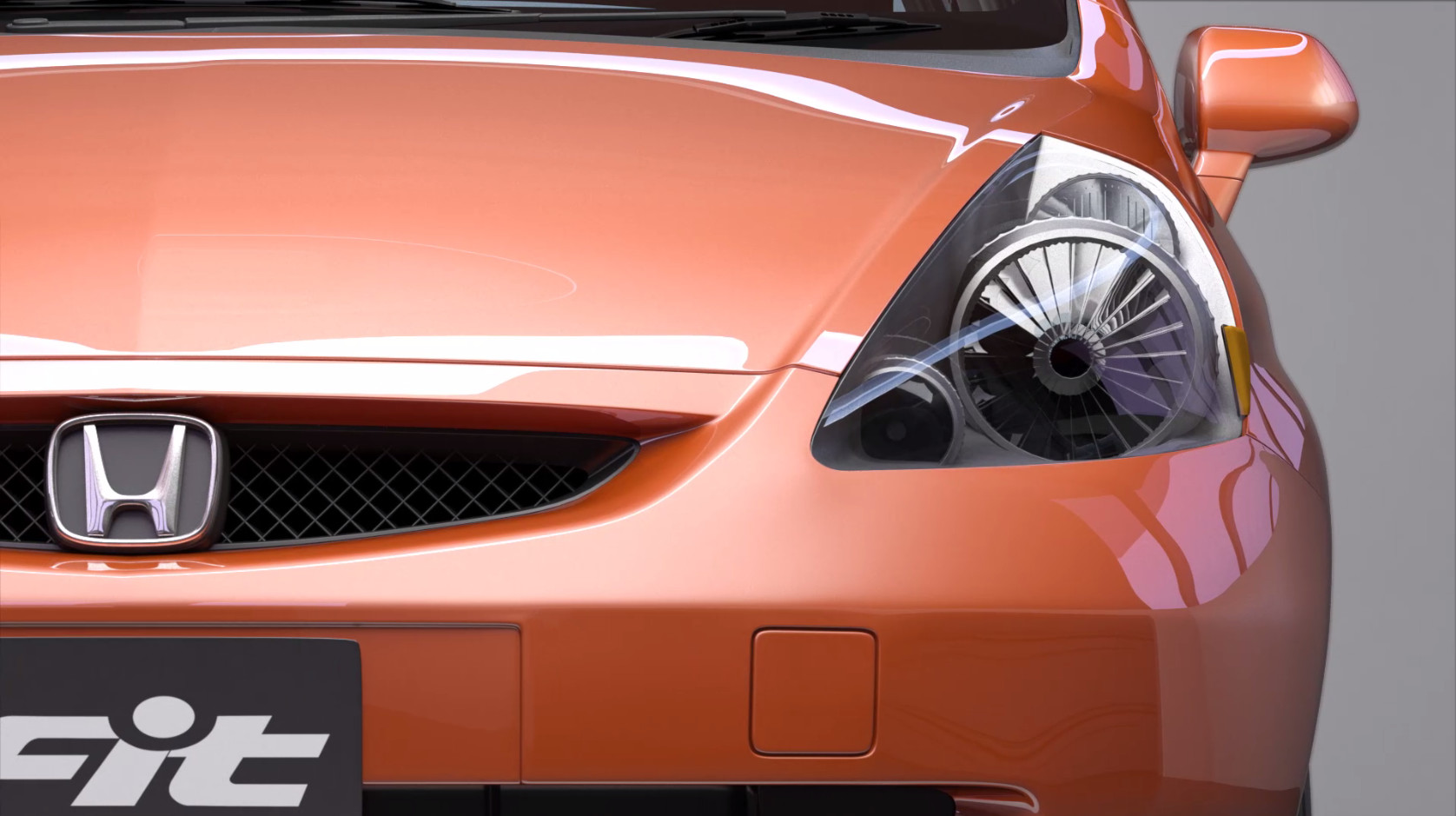 Shu Fen Chern Honda Fit 3d Model