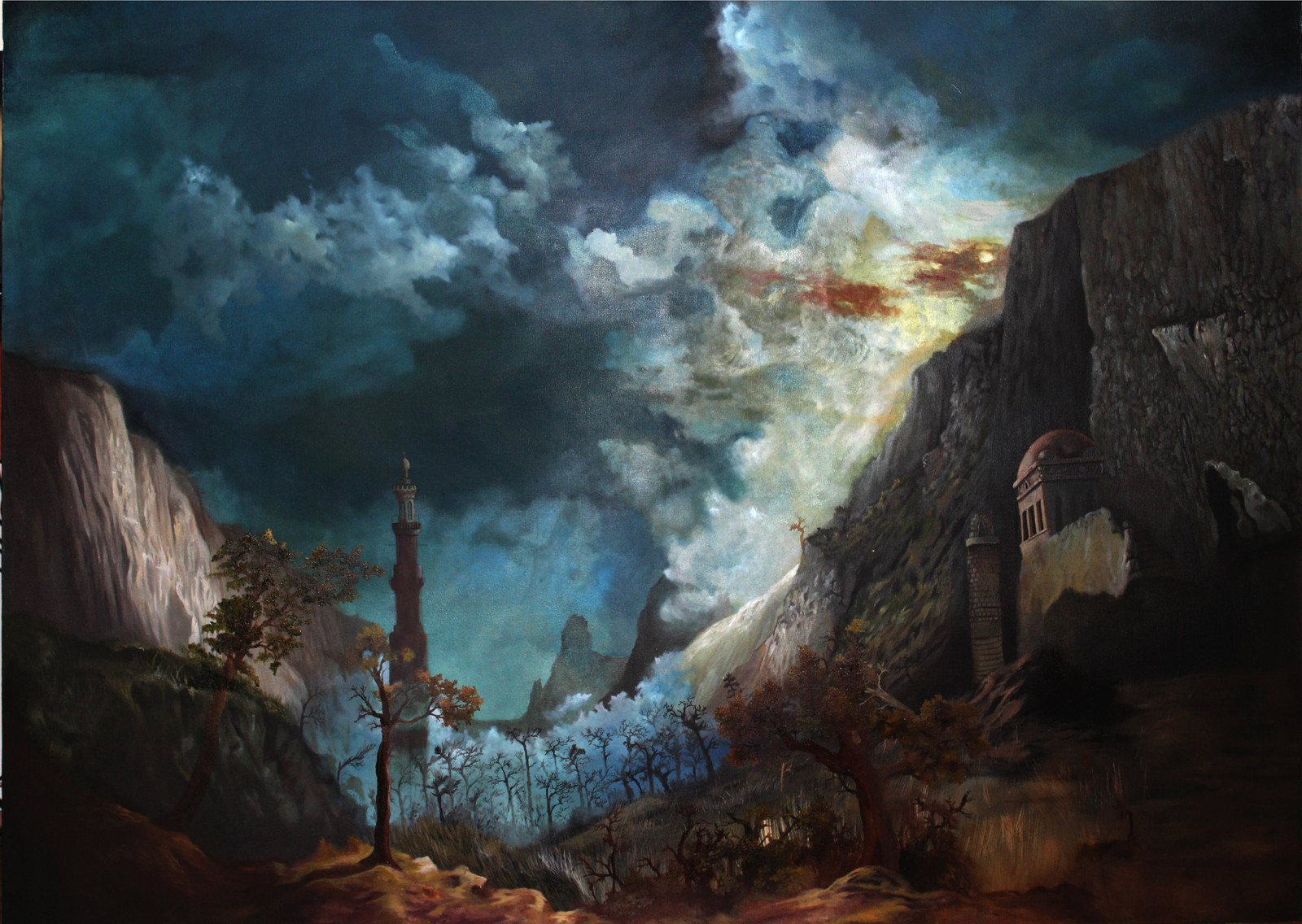 Artstation Alamut Castle Agit Ugur Uludag