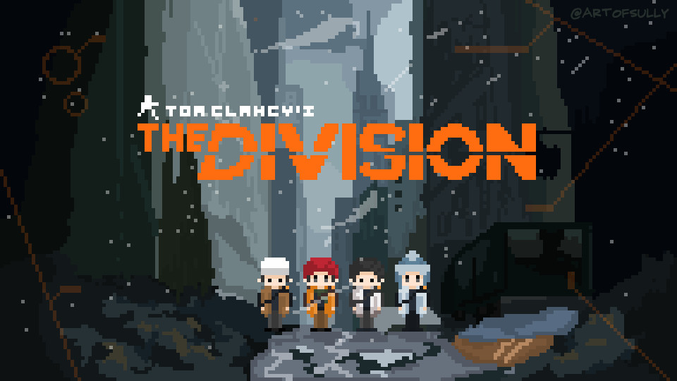 'Division's Elite' - The Division Pixel Art