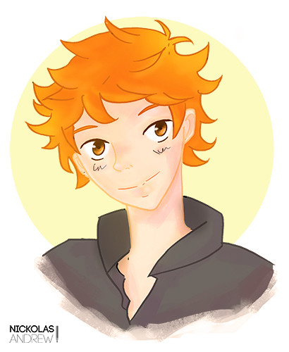 Artstation Haikyuu Hinata Fan Art Nickolas Andrew Pianegonda