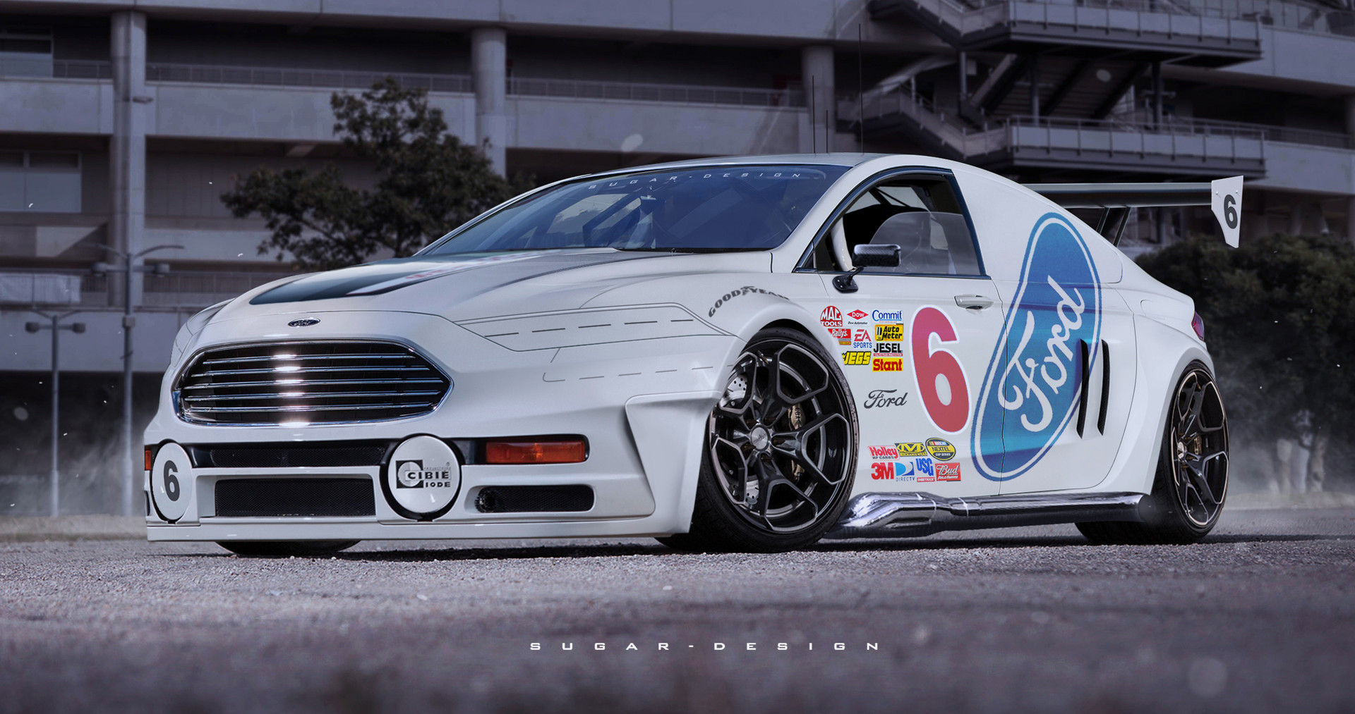 ArtStation - Ford Mondeo MK3 made cool