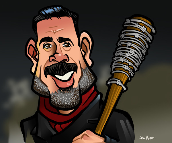 What was your first feeling ? Steve-rampton-negan