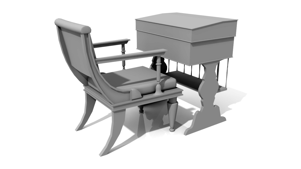 Senate Chair &amp; Desk
