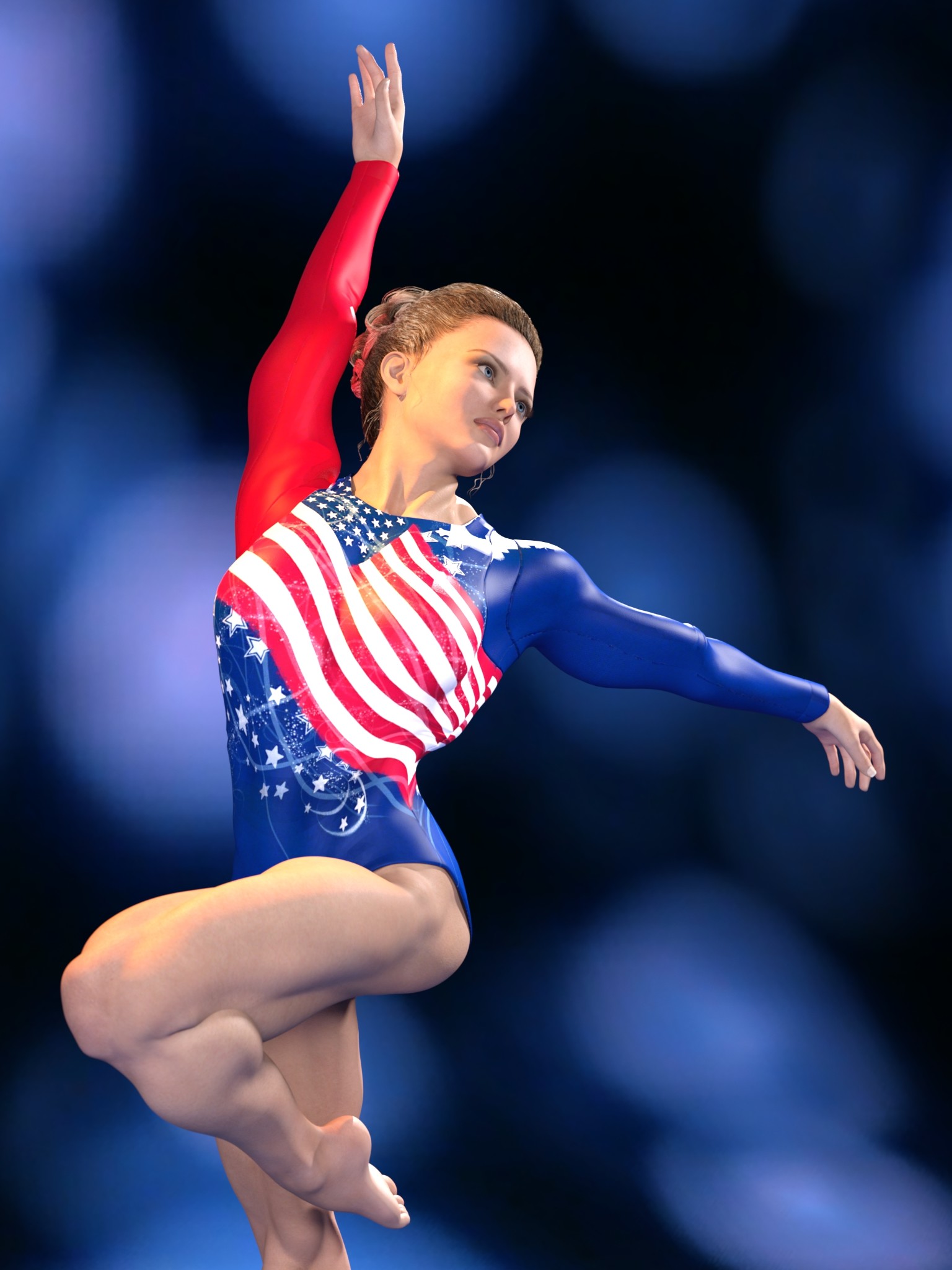 ArtStation - American Gymnast 2