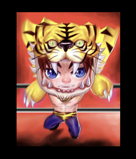 Wallpaper Henry Lum Chibi Tiger Mask W Desktop Wallpaper Free