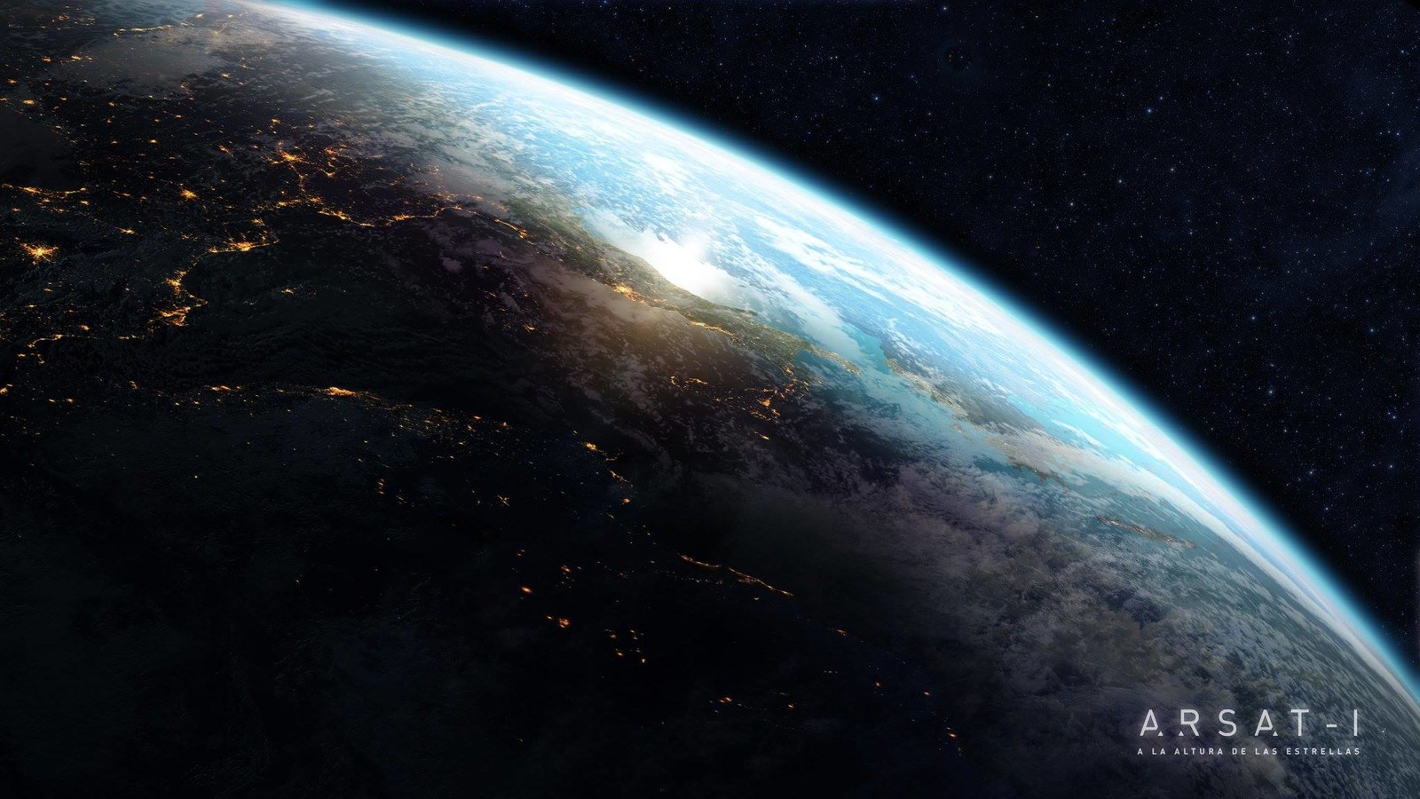 Matte painting - "ARSAT 1 A la altura de las estrellas"