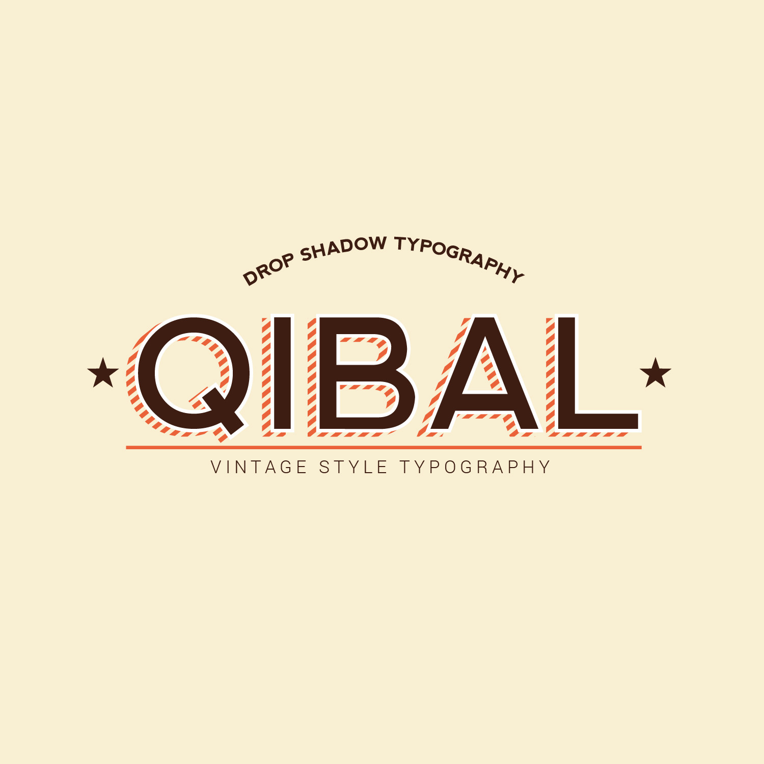 Artstation Illustrator Tutorial Vintage Typography Benny Qibal