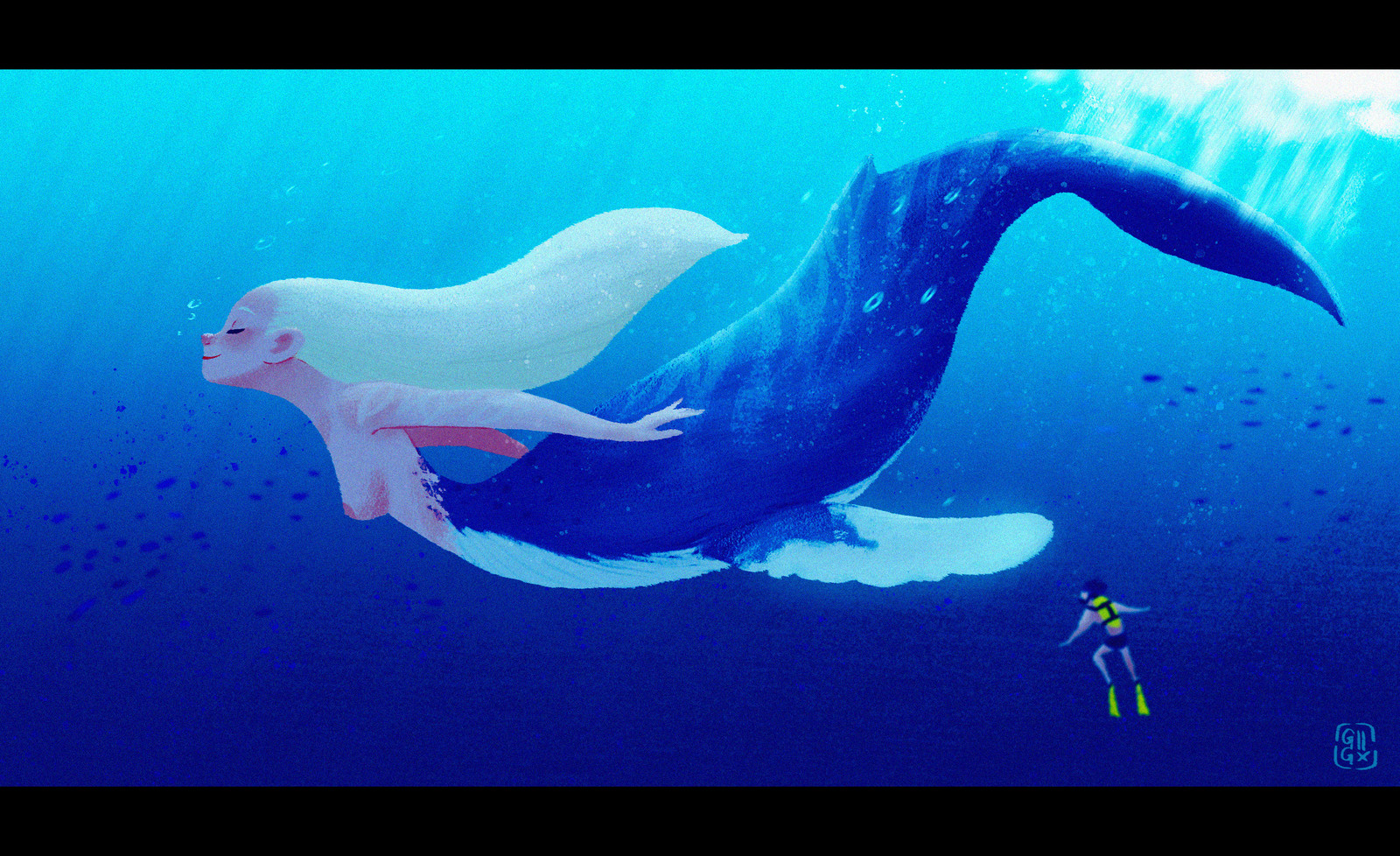 The Humpback Whale Mermaid.