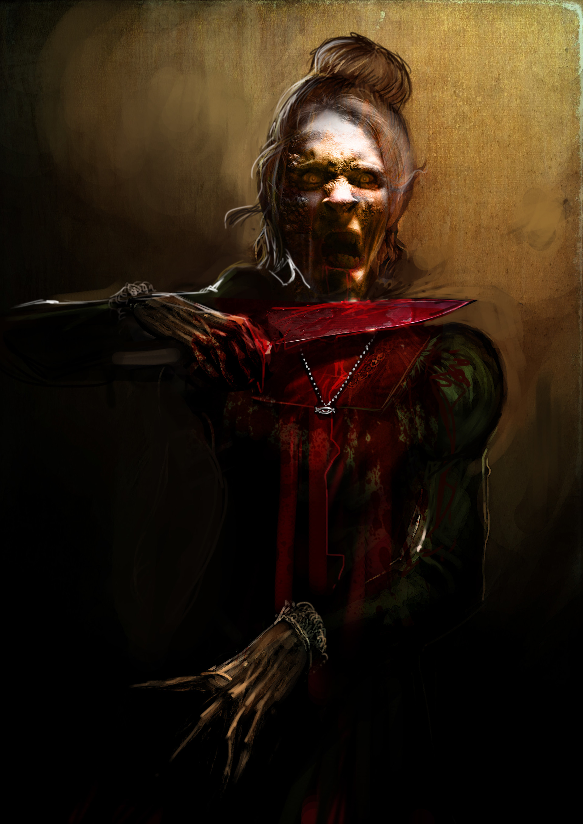 Artstation Don T Knock Twice Video Game Concept Art Chris Phillips