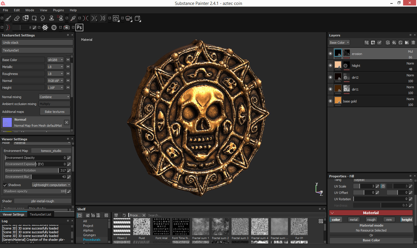 Artstation Pirate Of The Caribbean S Cursed Aztec Coins