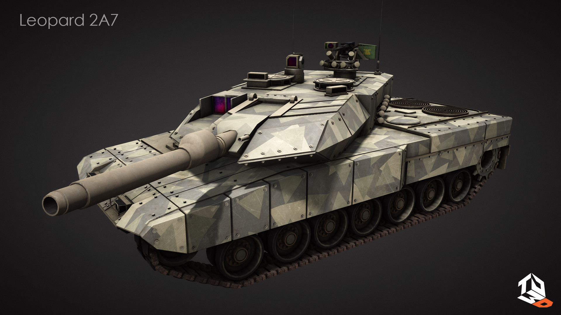 tom jw leopard 2a7 tank