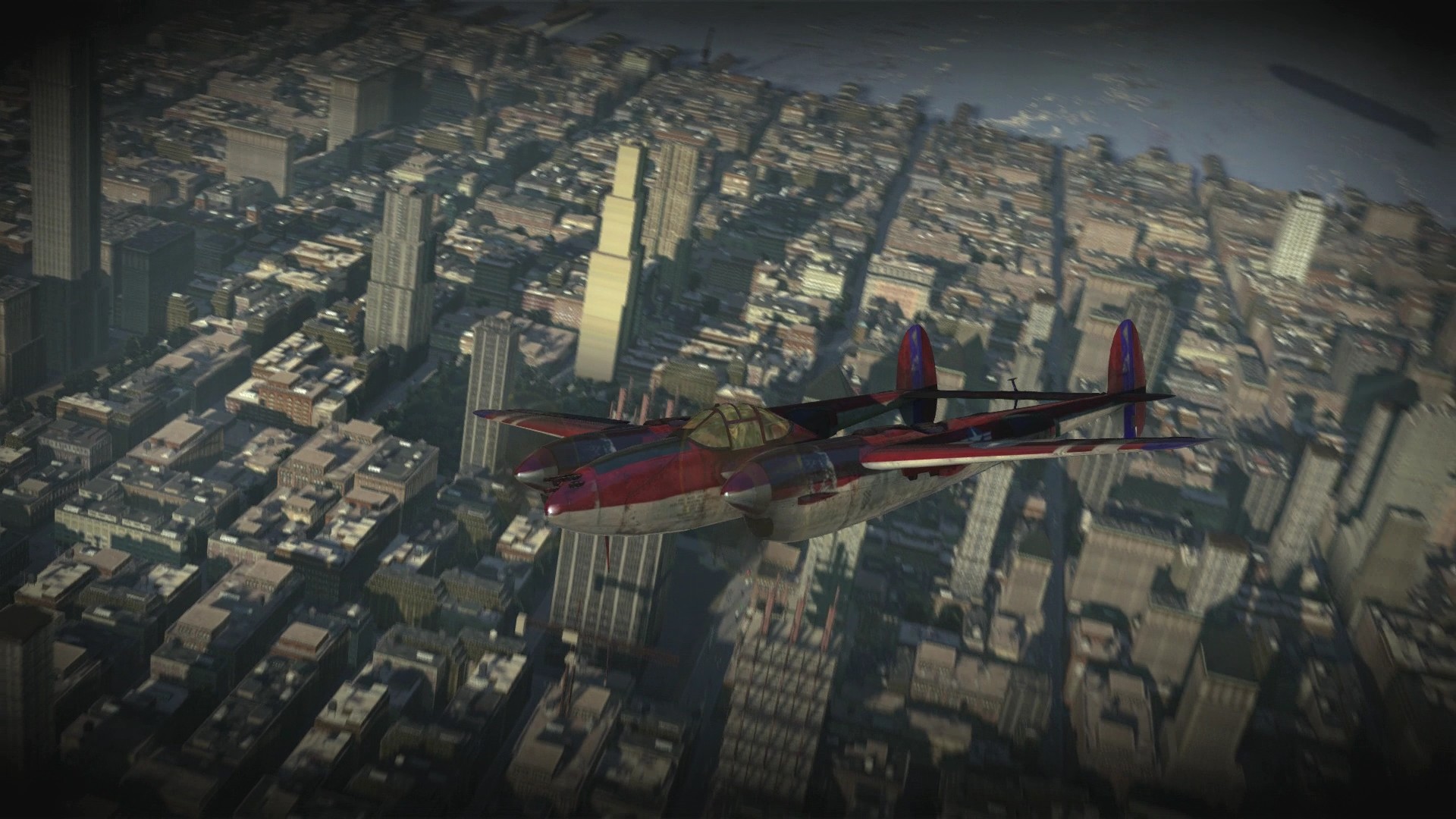 ArtStation IRON WINGS P38 over NY