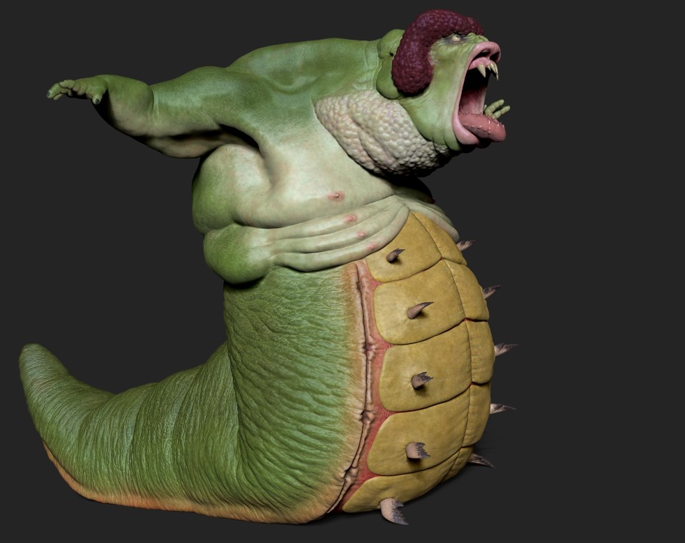 Detail slug. СЛИЗЕНЬ монстр. Монстрик СЛИЗНЯК. СЛИЗНЯК гусеница змея.