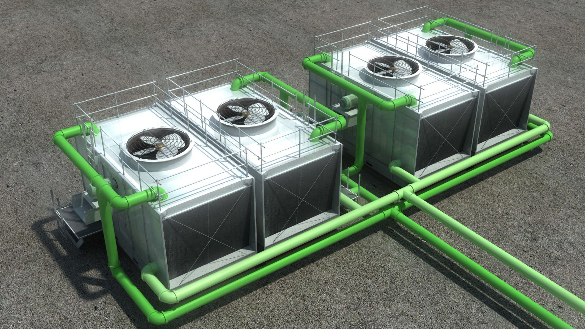 Artstation Hvac 3d Modeling Texturing David Flagg