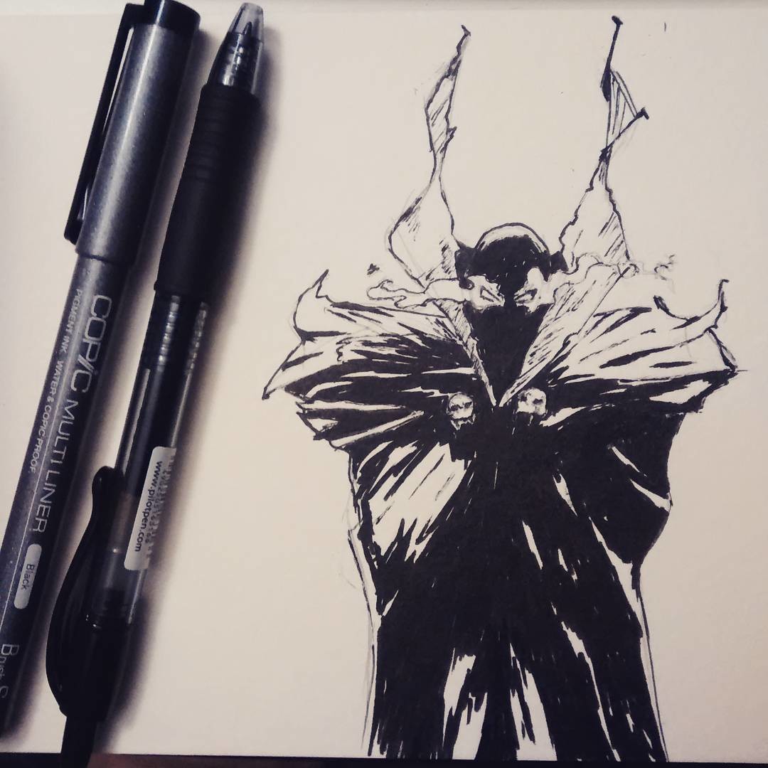 Artstation - Inktober 2016 - Spawn