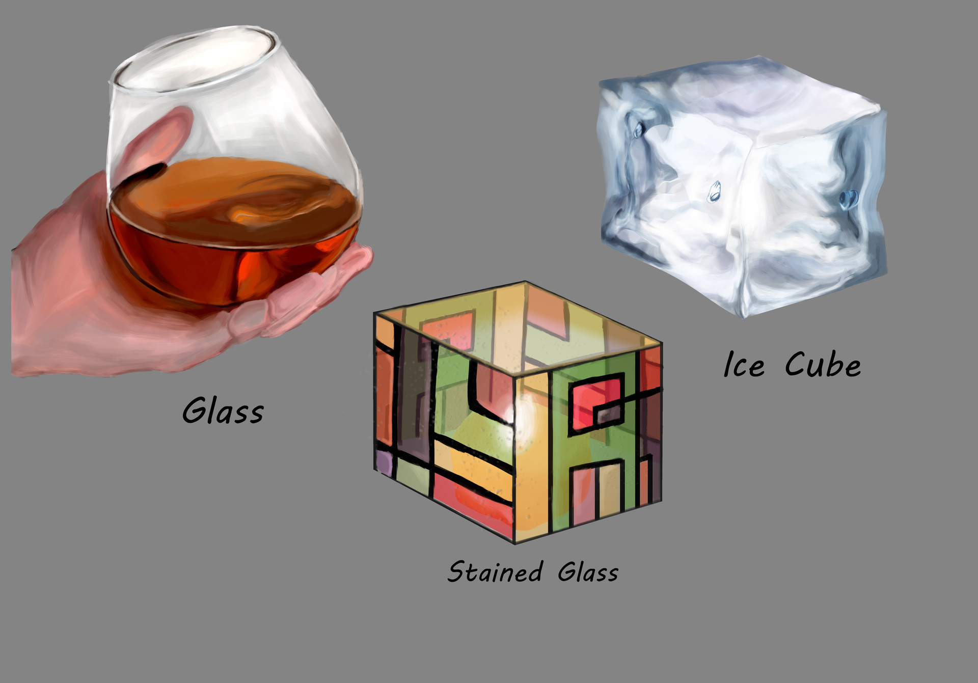 Alexandru Achim Material Cubes 5