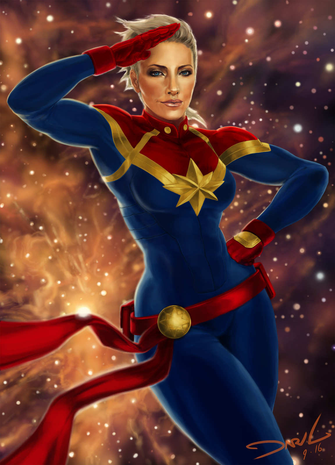 Captain Marvel - Carol Danvers.