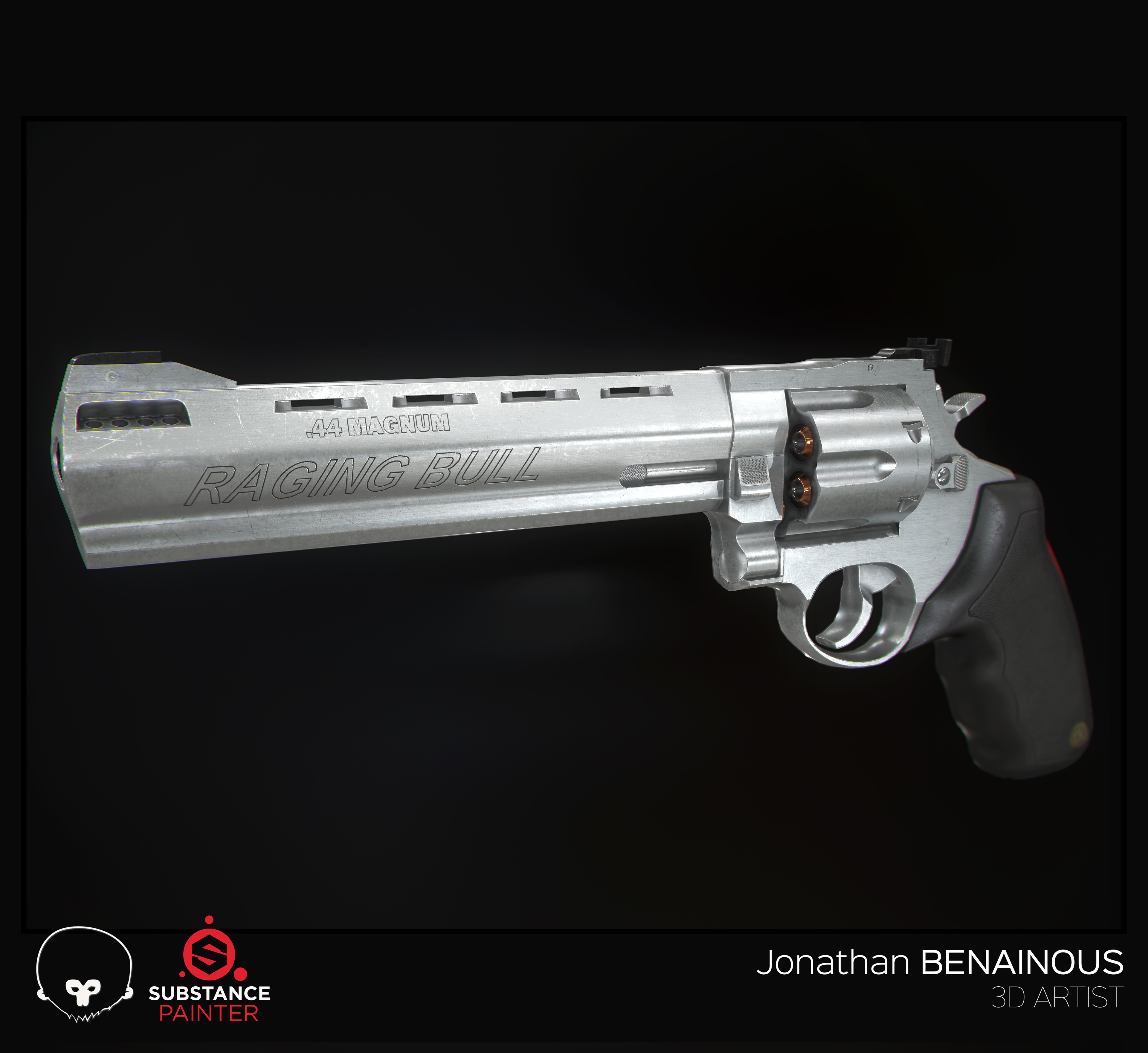 ArtStation - Taurus Raging Bull - Substance Painter - by