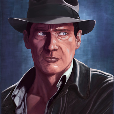 Beto soto indiana jones portrait