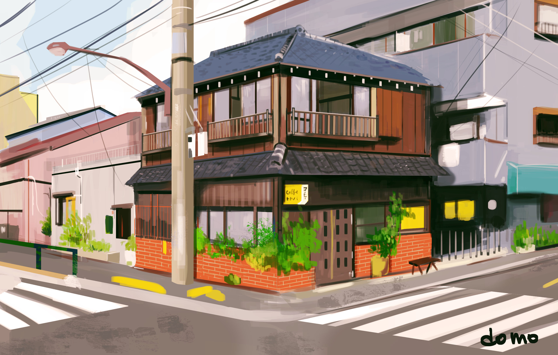 ArtStation coffee shop japan