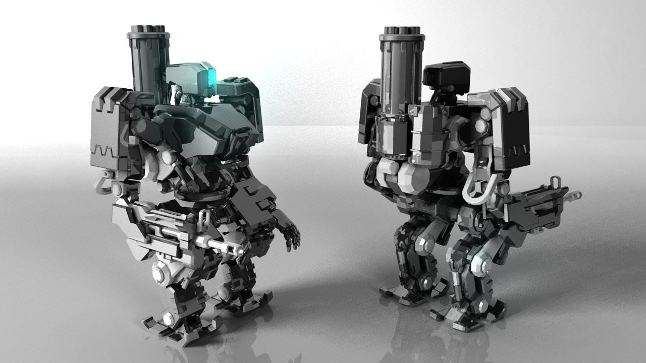 Artstation Project Bastion Overwatch Model Thanh Nguyễn