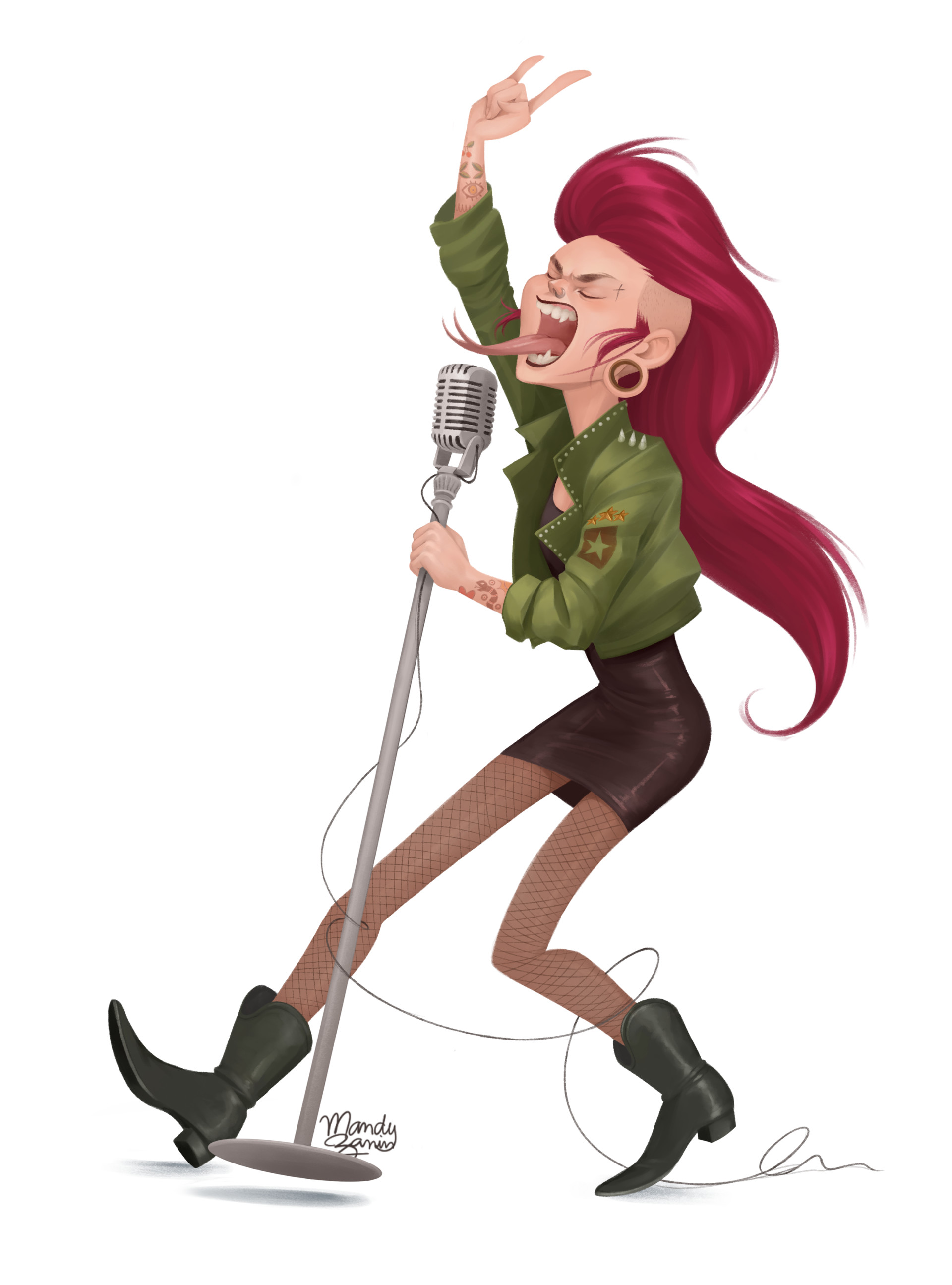 Girl metal Metal Mulisha