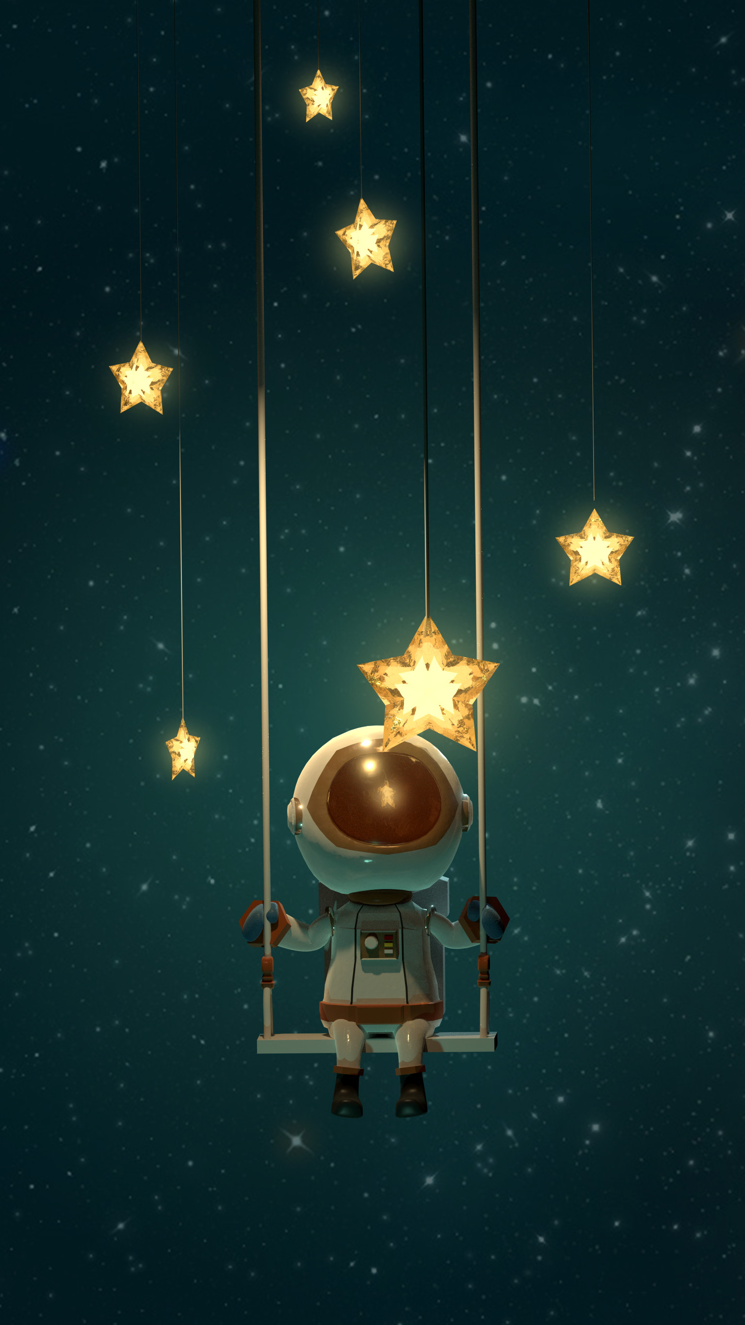 ArtStation - lil' Cosmonaut and the Stars