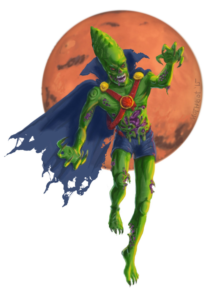 Martian Manhunter Zombie