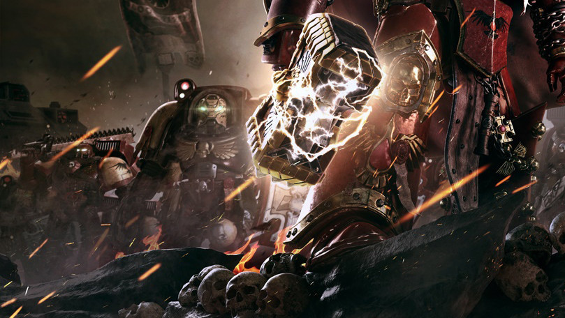 Artstation Dawn Of War 3 Space Marines Key Art Arnar Arnorsson