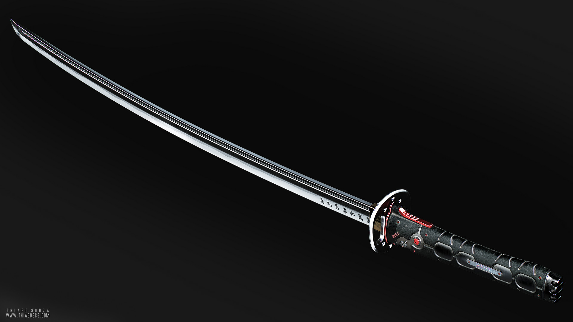 Murasamasong (Murasama katana from MGR as a balisong), from a shower  thought of funni sword as balisong from meme game to full render lol. :  r/balisong
