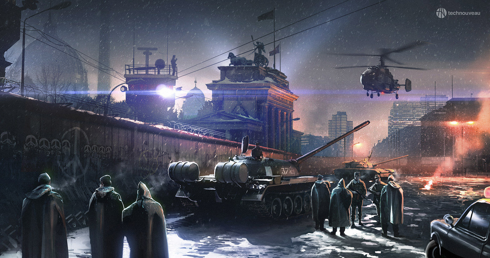 Artstation Cold War Rasmus Poulsen